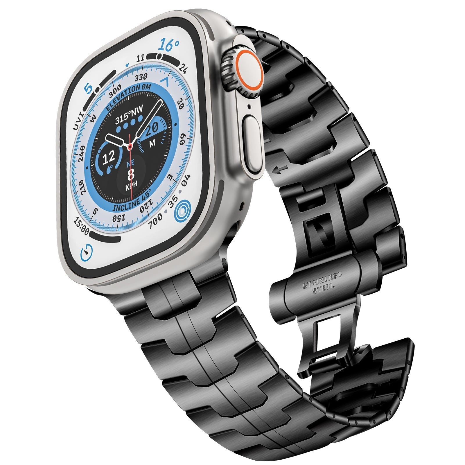Apple Watch Iron Man integrated stainless steel (LSZHYH-085)