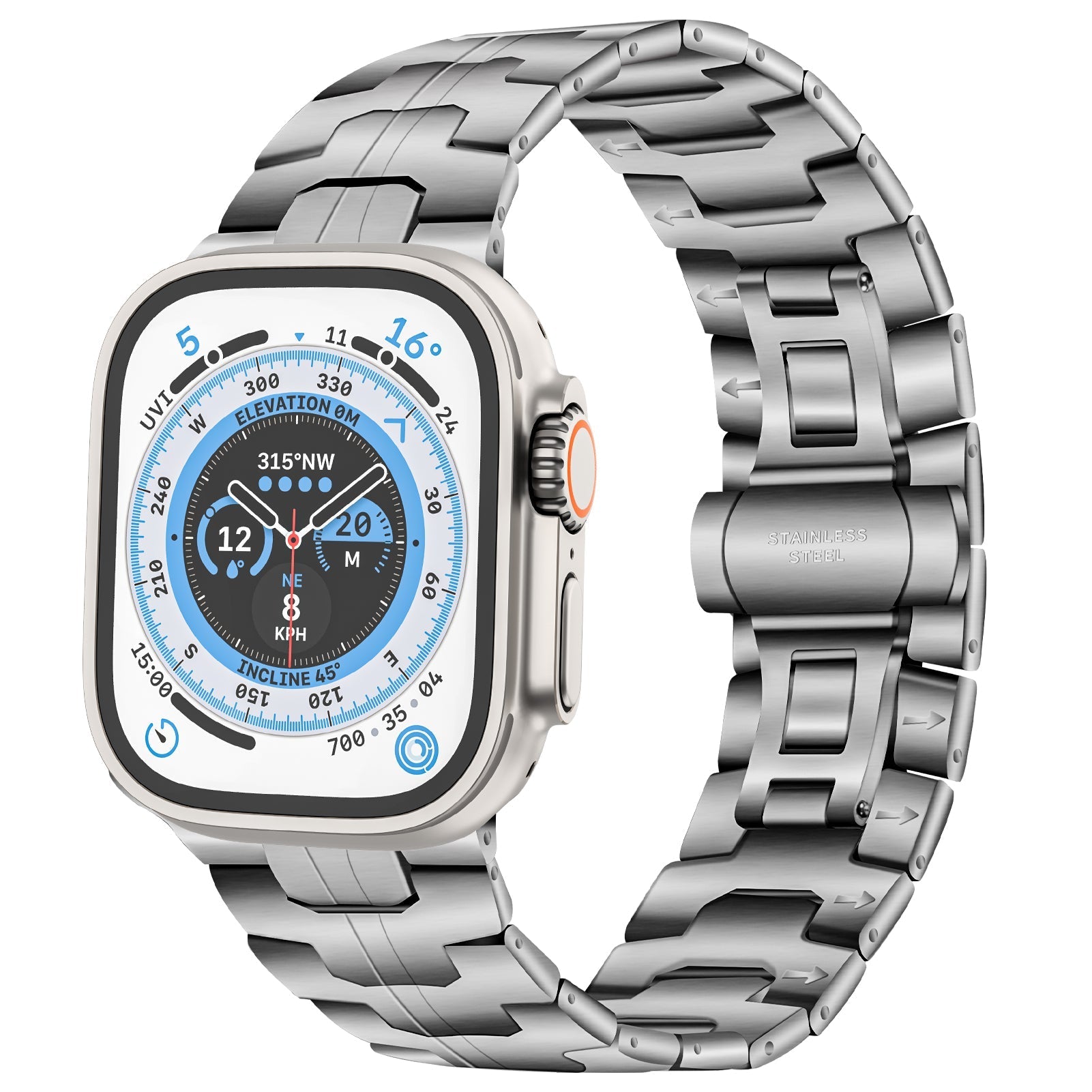 Apple Watch Iron Man integrated stainless steel (LSZHYH-085)