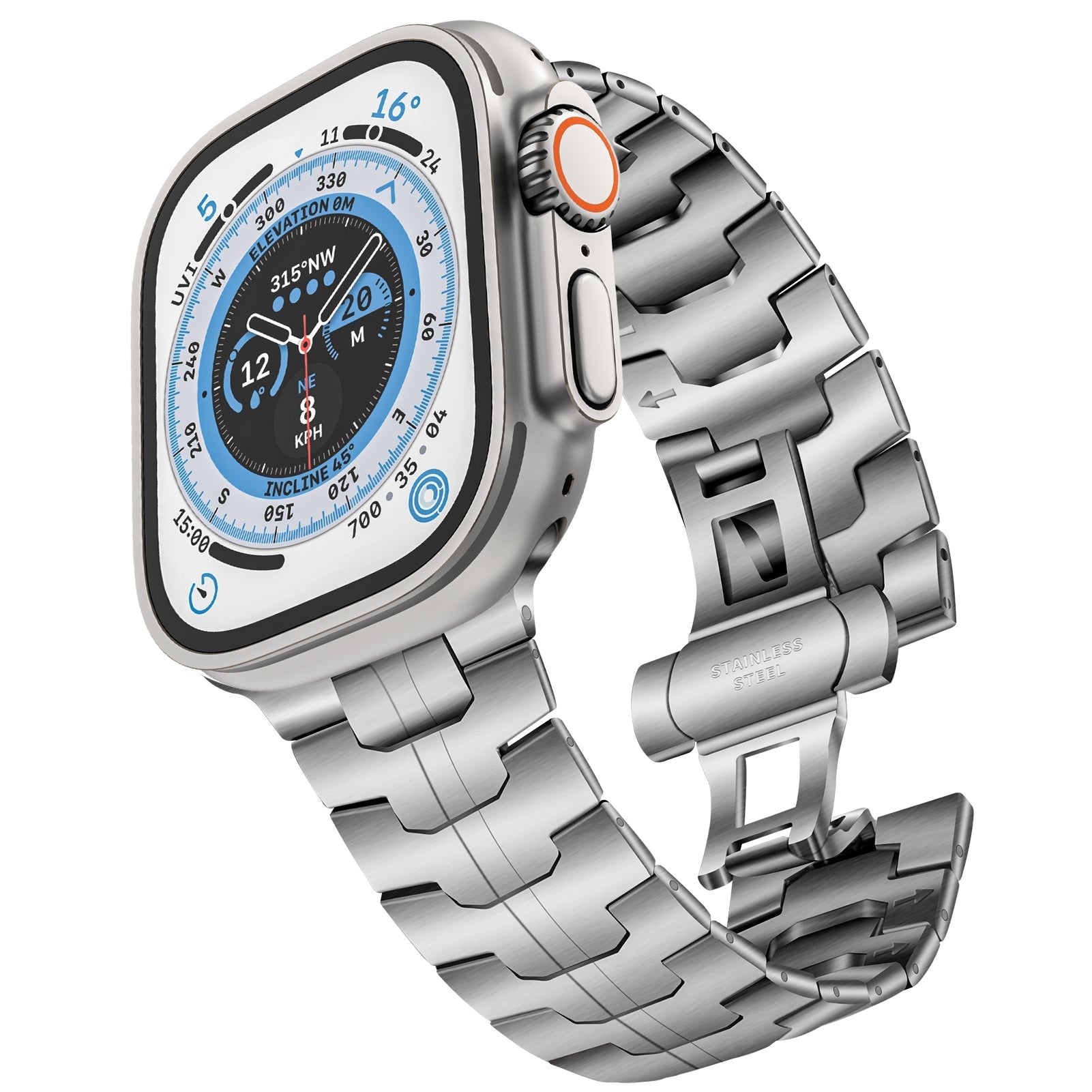 Apple Watch Iron Man integrated stainless steel (LSZHYH-085)