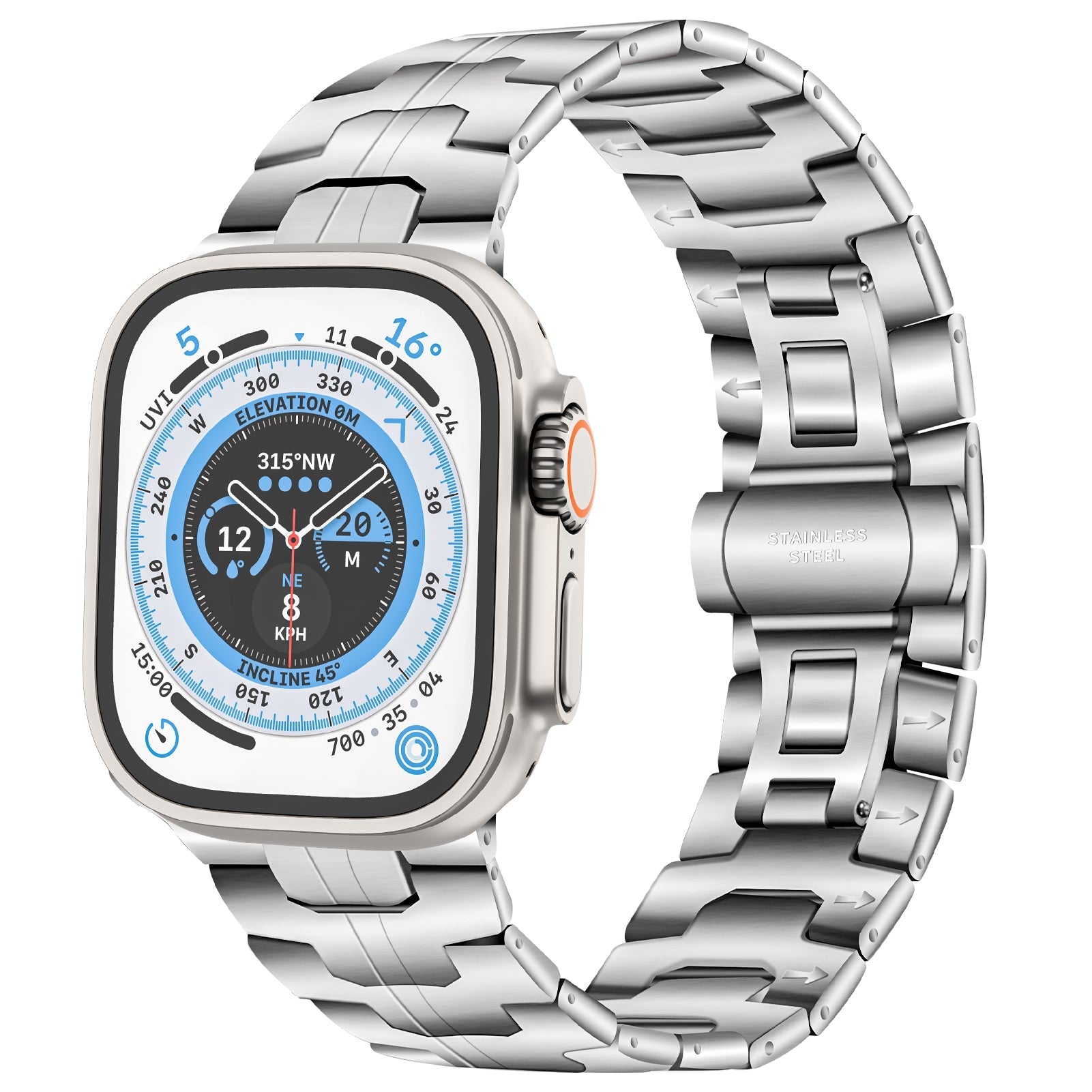 Apple Watch Iron Man integrated stainless steel (LSZHYH-085)