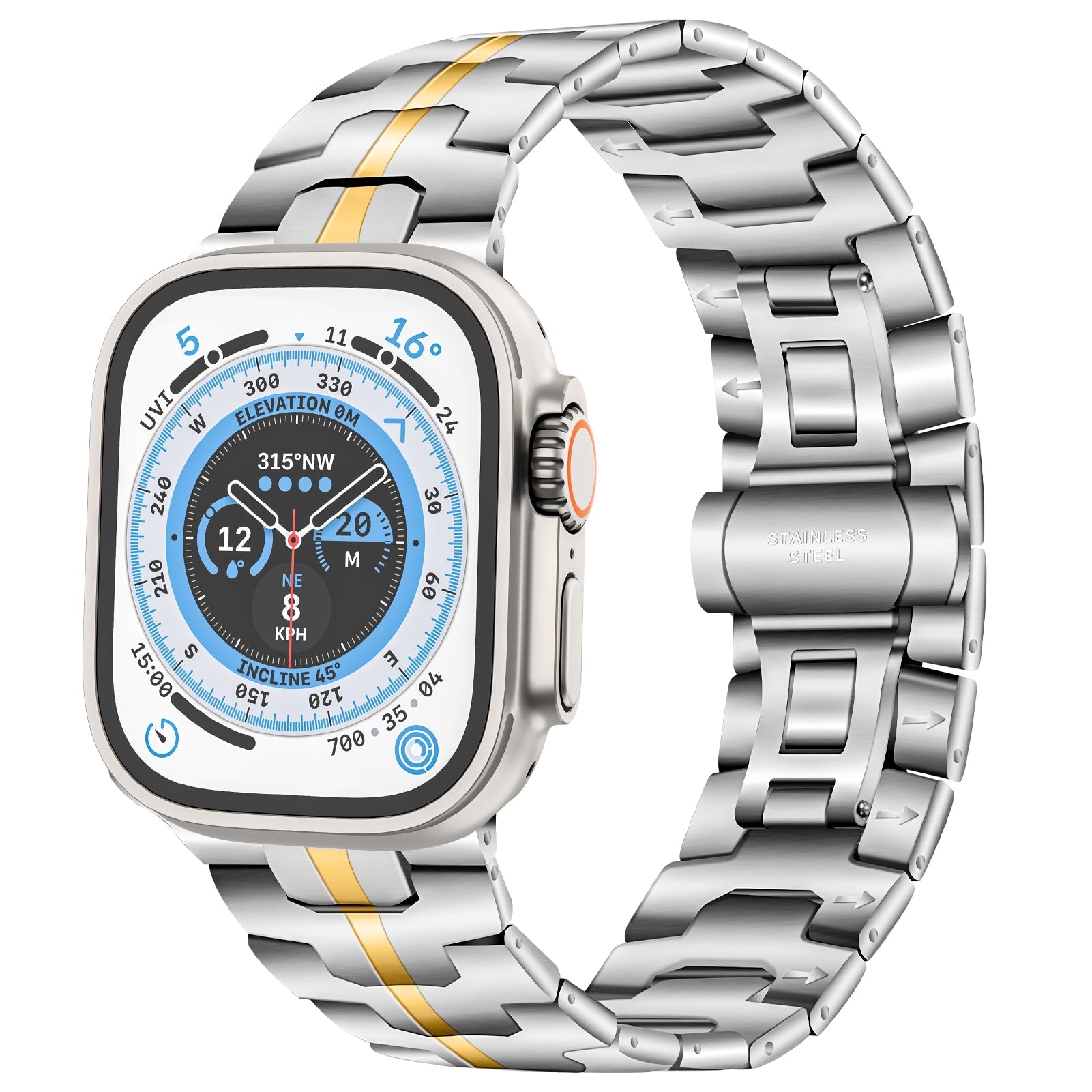 Apple Watch Iron Man integrated stainless steel (LSZHYH-085)