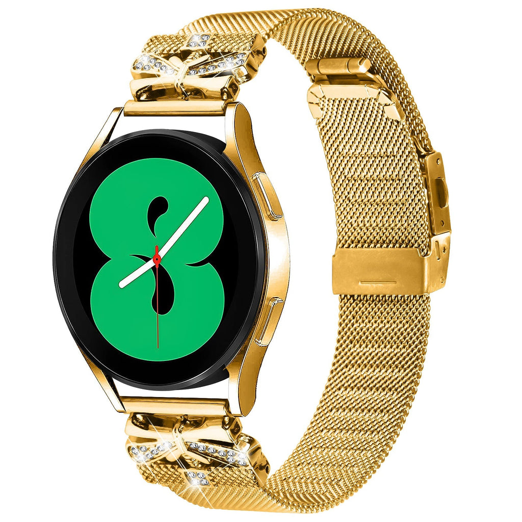 20 mm Quick Release Turtle Back Butterfly Mlianese Watch Band (LSZHYH-100)