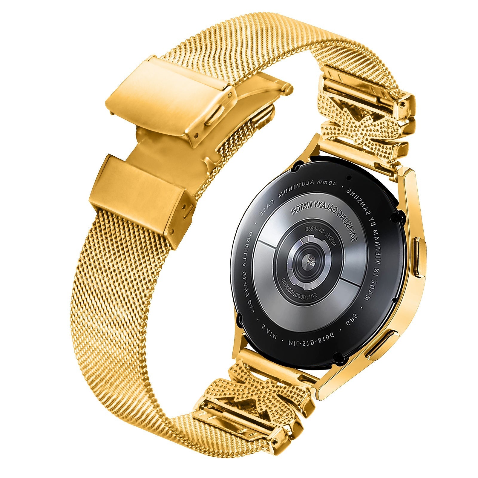 20 mm Quick Release Turtle Back Butterfly Mlianese Watch Band (LSZHYH-100)