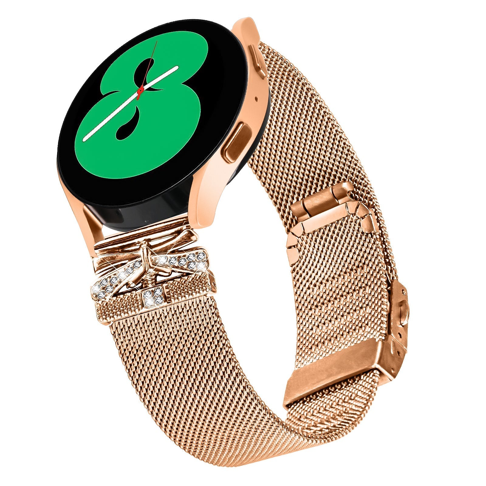 20 mm Quick Release Turtle Back Butterfly Mlianese Watch Band (LSZHYH-100)