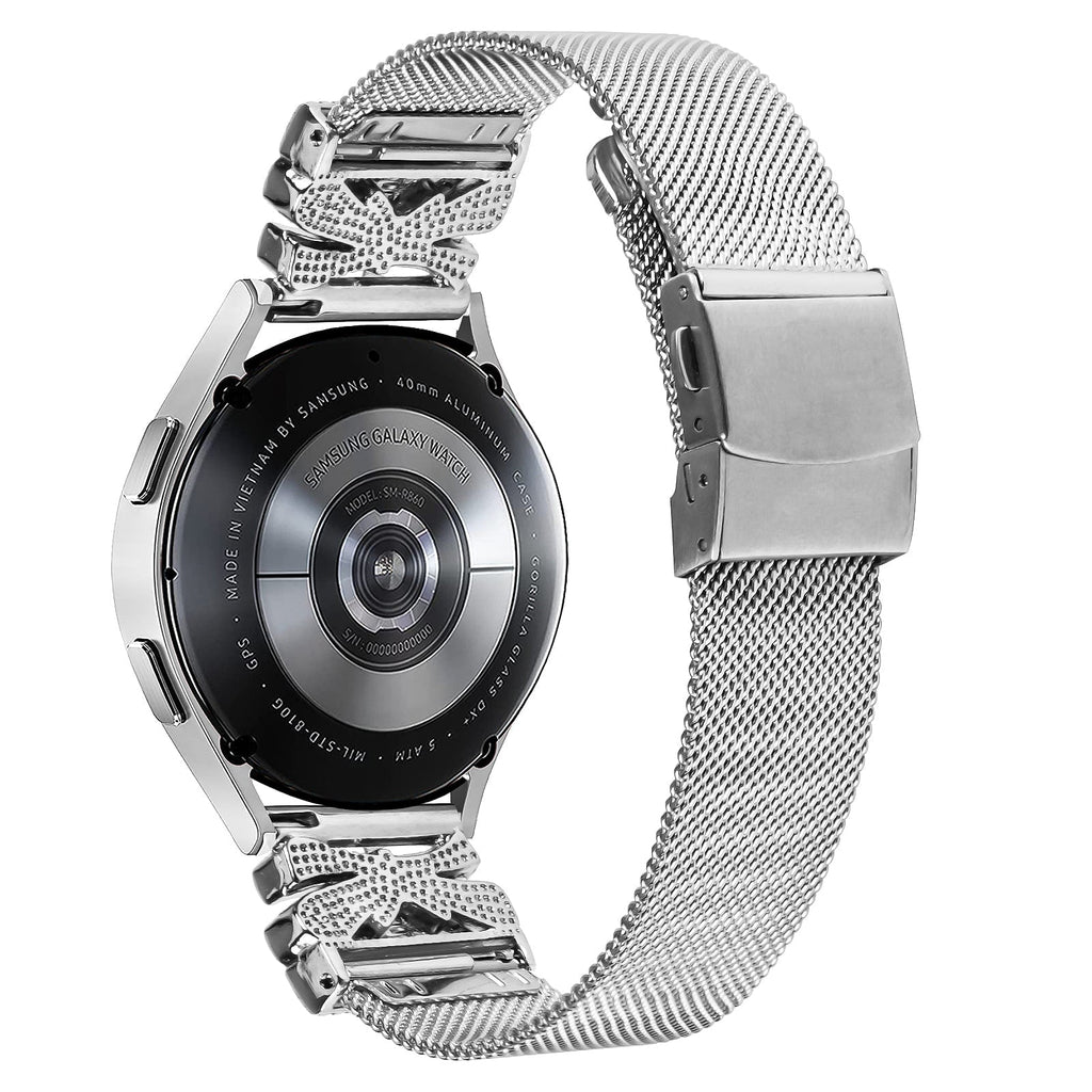 20 mm Quick Release Turtle Back Butterfly Mlianese Watch Band (LSZHYH-100)