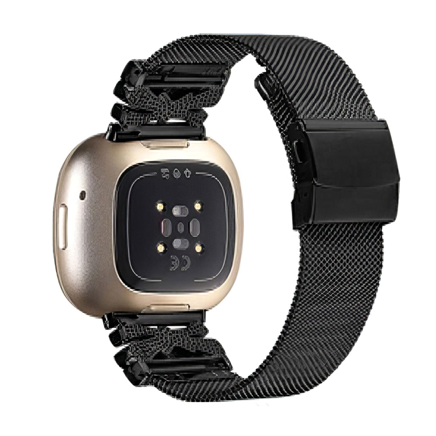 Fitbit Versa 4 Turtle Back Butterfly Mlianese Watch Band (LSZHYH-101)