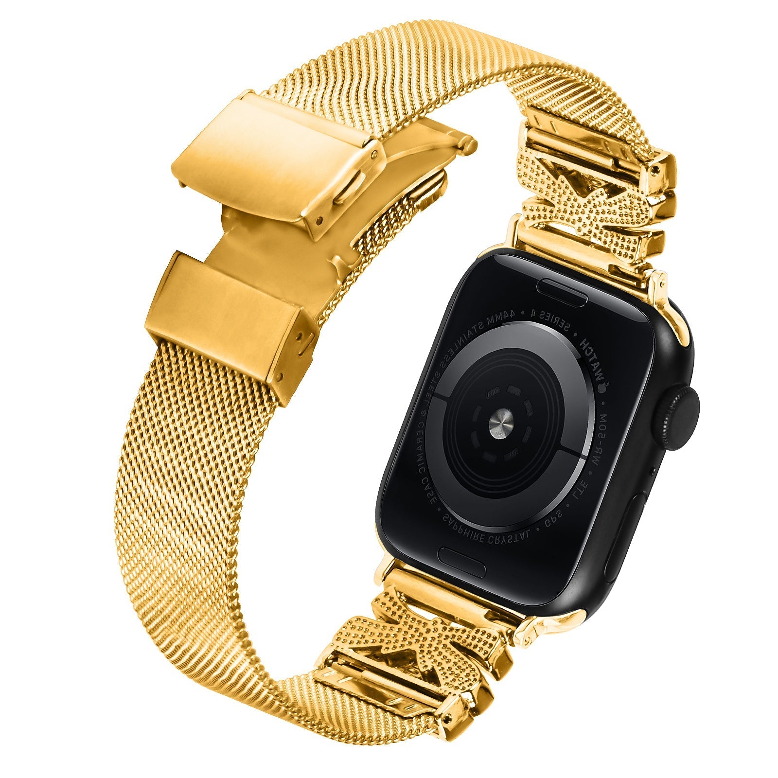 Apple Watch Turtle Back Butterfly Mlianese Watch Band (LSZHYH-103)