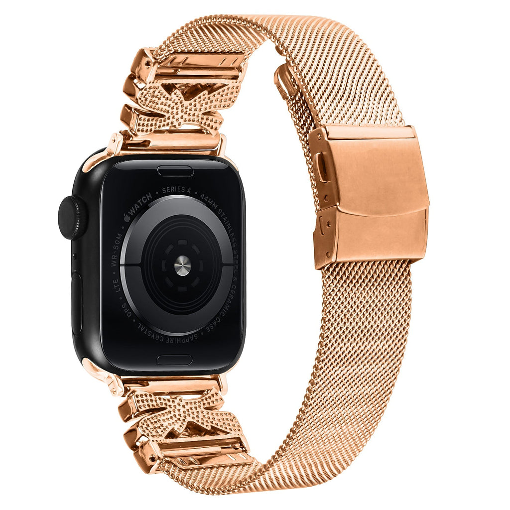 Apple Watch Turtle Back Butterfly Mlianese Watch Band (LSZHYH-103)