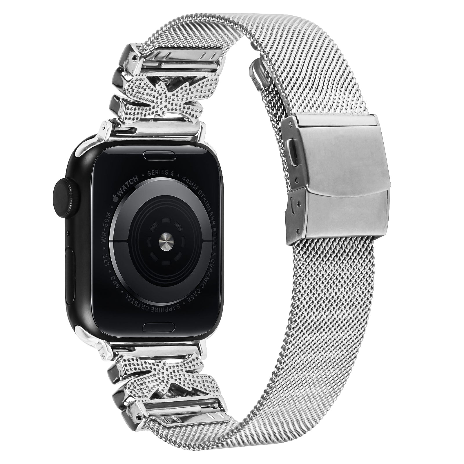 Apple Watch Turtle Back Butterfly Mlianese Watch Band (LSZHYH-103)