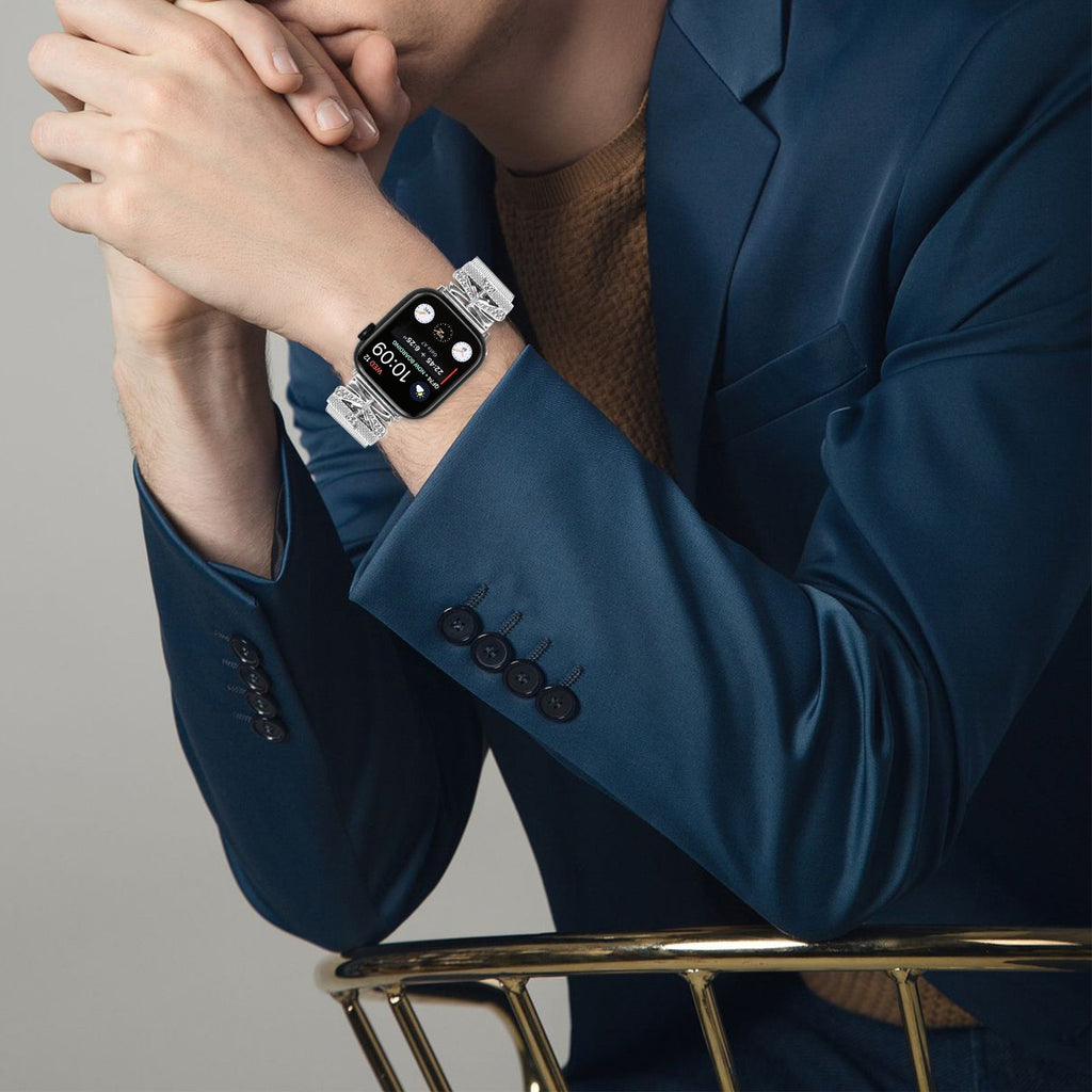 Apple Watch Turtle Back Butterfly Mlianese Watch Band (LSZHYH-103)