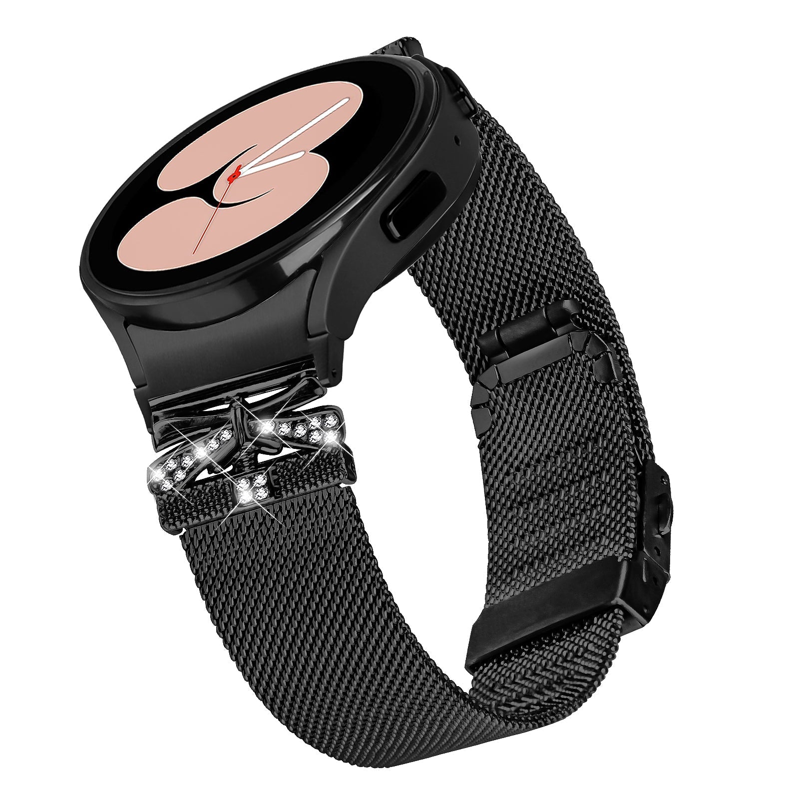 20 mm Quick Release Turtle Back Butterfly Mlianese Watch Band For Samsung (LSZHYH-104)