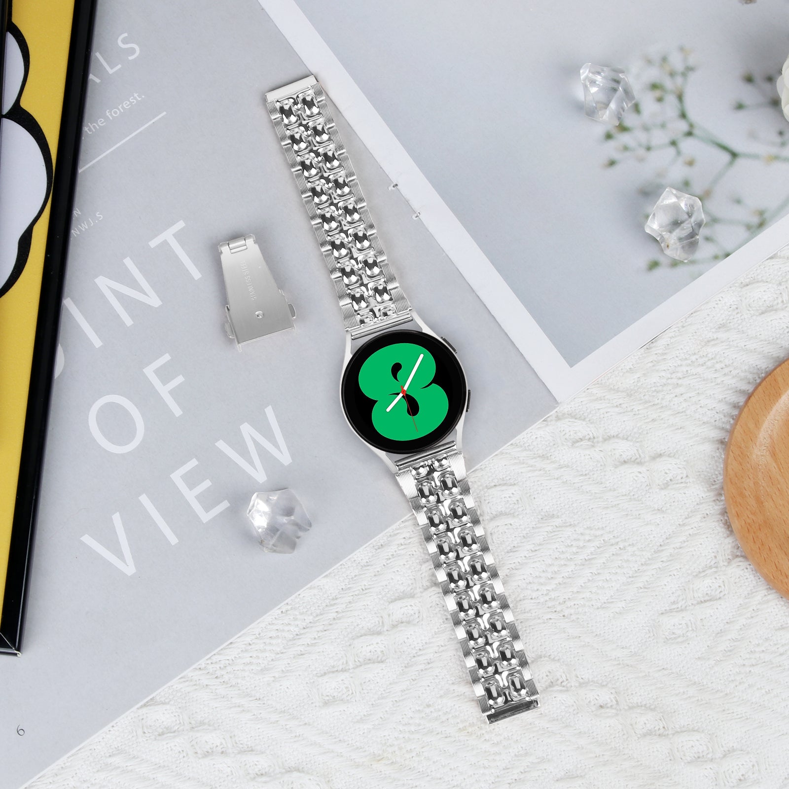 20 mm Quick Release Zinc alloy watch band (LSZHYH-105)