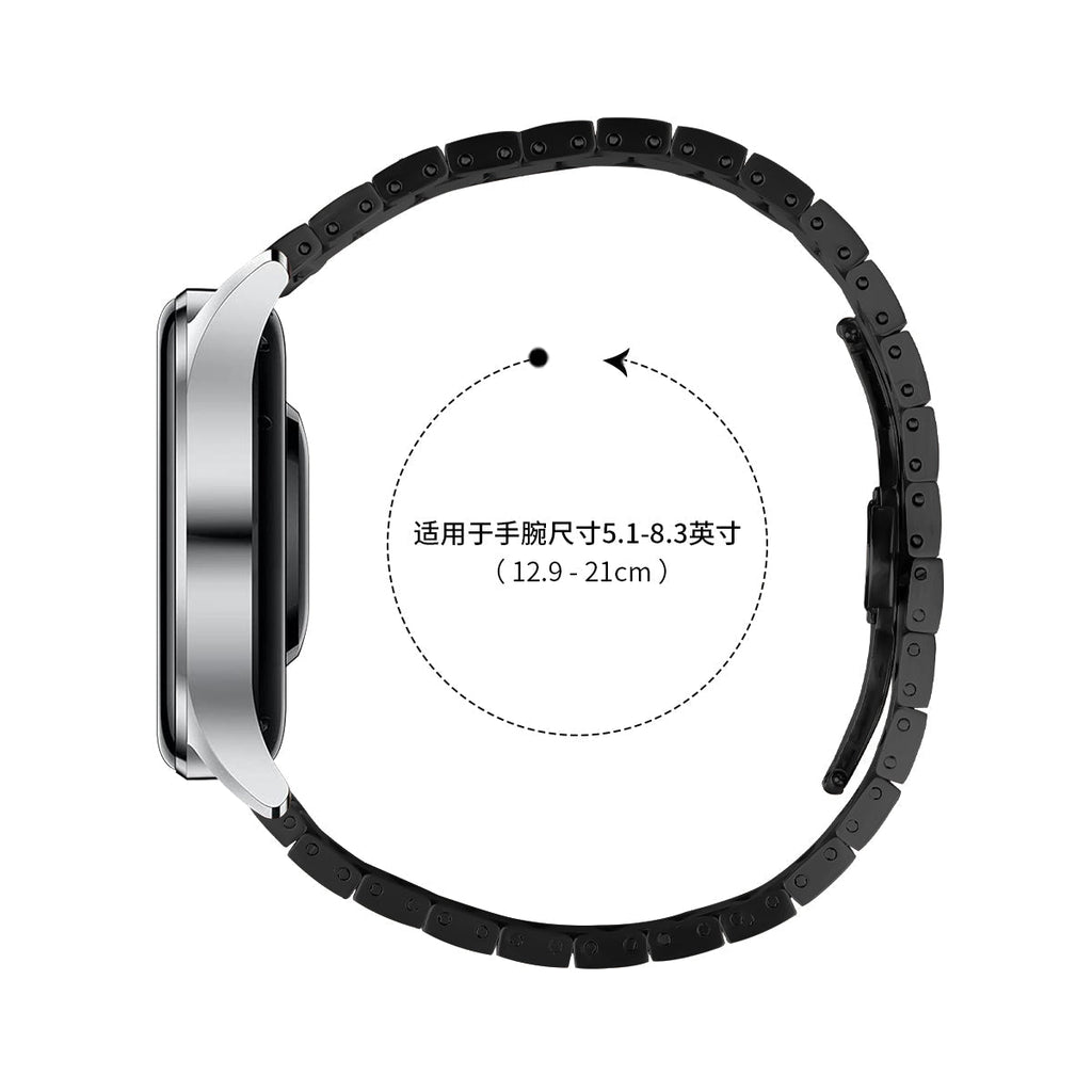 22 mm Quick Release Butterfly buckle Stainless steel watch strap (LSZHYH-112)