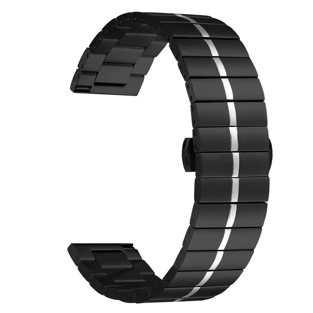 22 mm Quick Release Butterfly buckle Stainless steel watch strap (LSZHYH-112)