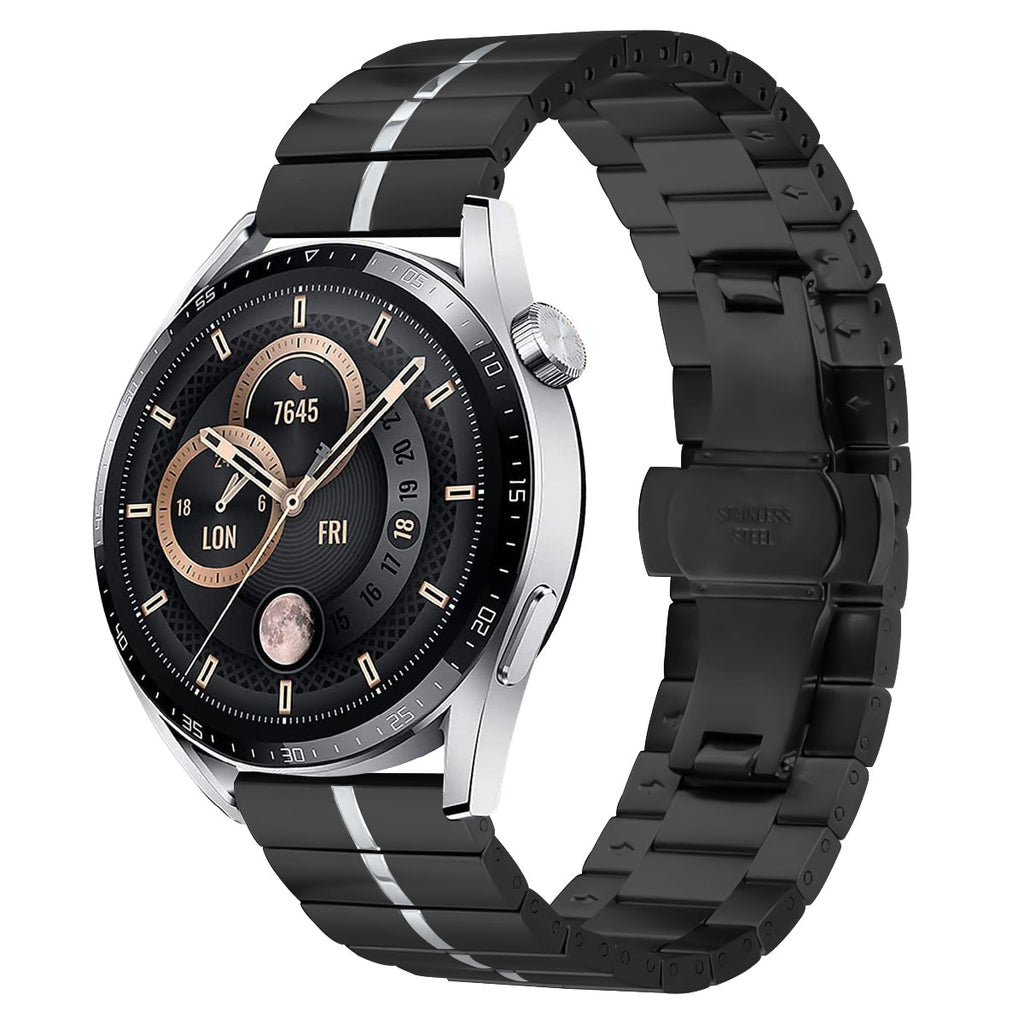 22 mm Quick Release Butterfly buckle Stainless steel watch strap (LSZHYH-112)