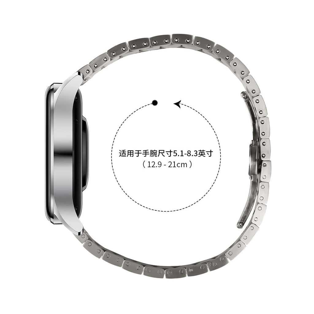 22 mm Quick Release Butterfly buckle Stainless steel watch strap (LSZHYH-112)