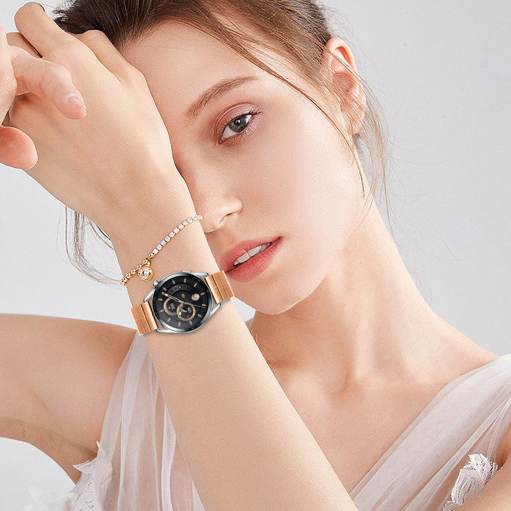 22 mm Quick Release Butterfly buckle Stainless steel watch strap (LSZHYH-112)