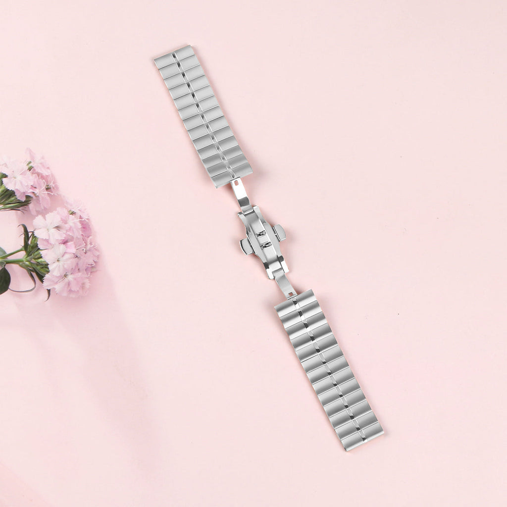 22 mm Quick Release Butterfly buckle Stainless steel watch strap (LSZHYH-112)
