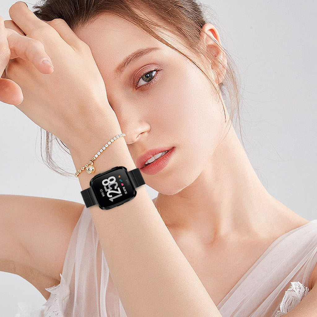 Apple Watch Butterfly buckle stainless steel watch strap (LSZHYH-113)
