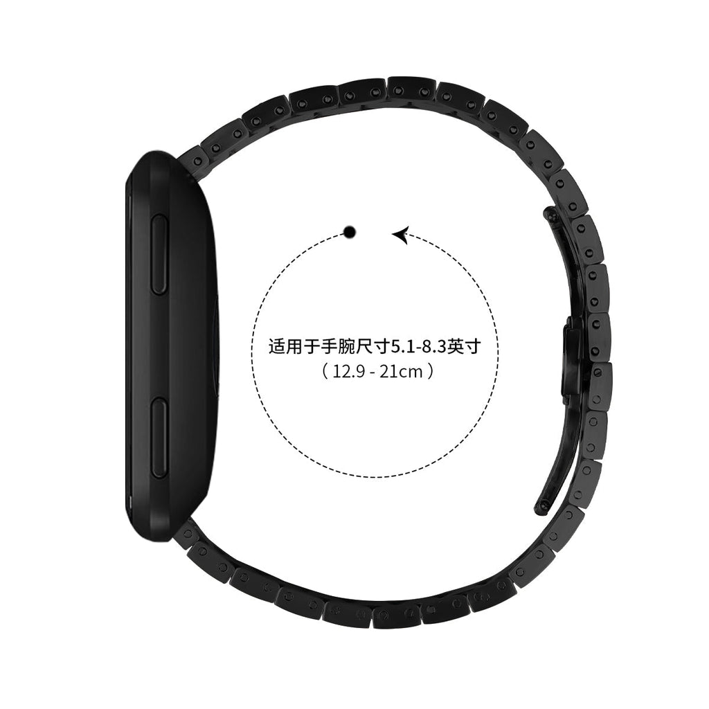 Apple Watch Butterfly buckle stainless steel watch strap (LSZHYH-113)