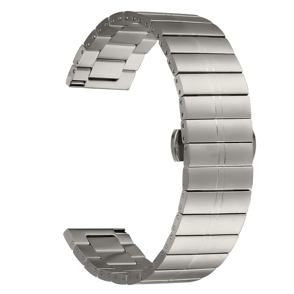 Apple Watch Butterfly buckle stainless steel watch strap (LSZHYH-113)