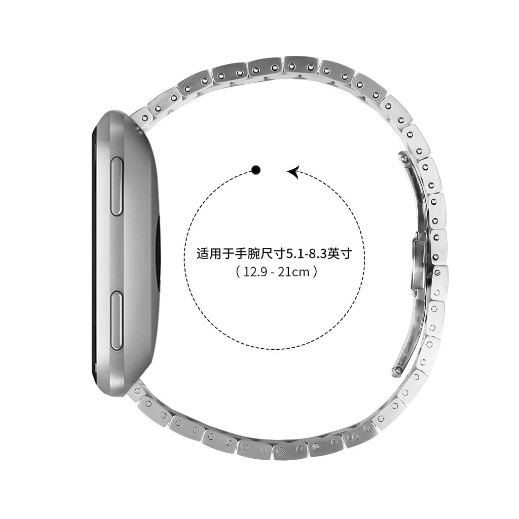 Apple Watch Butterfly buckle stainless steel watch strap (LSZHYH-113)