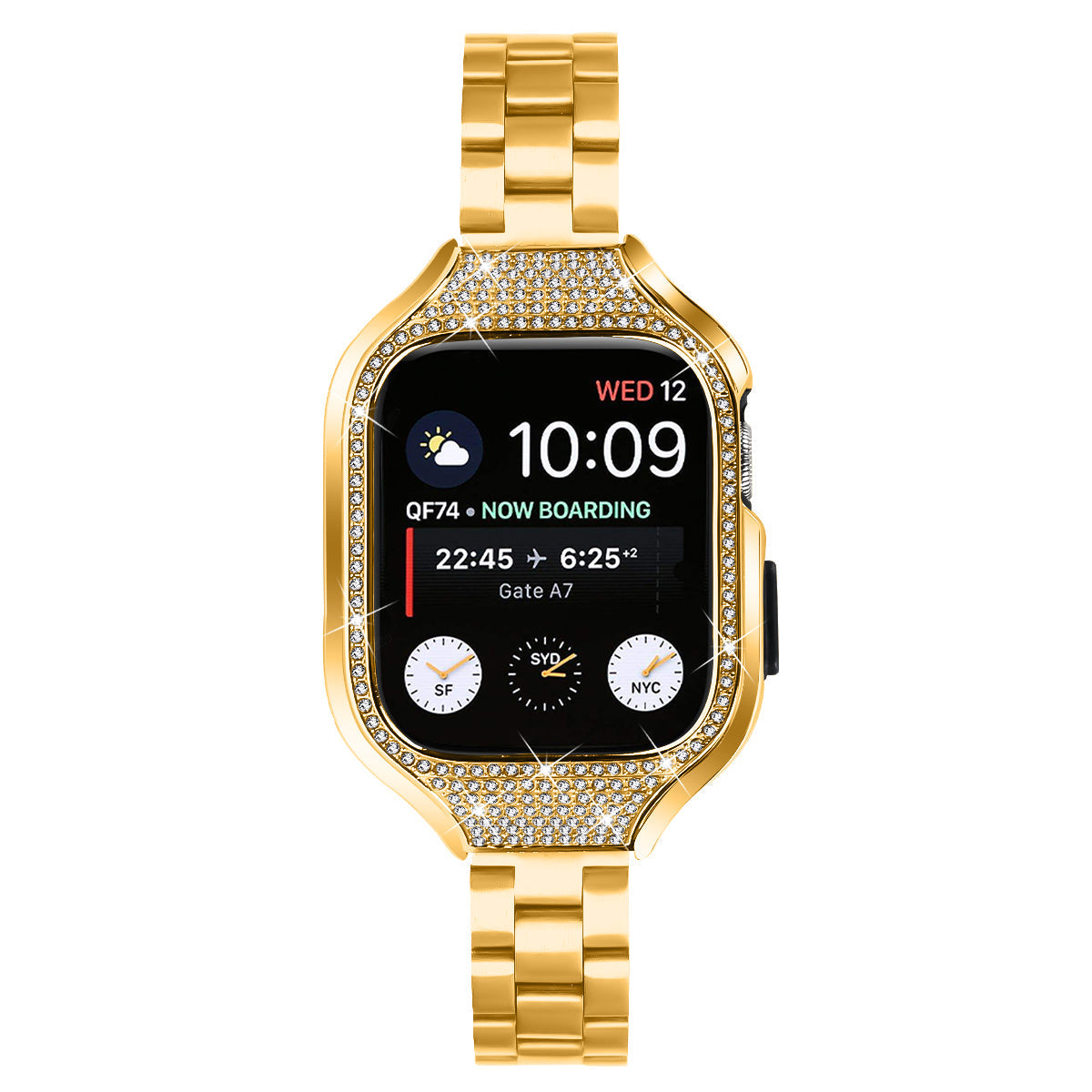 Apple Watch Rugged Stainless Steel Case and Band (LSZHYH-115)