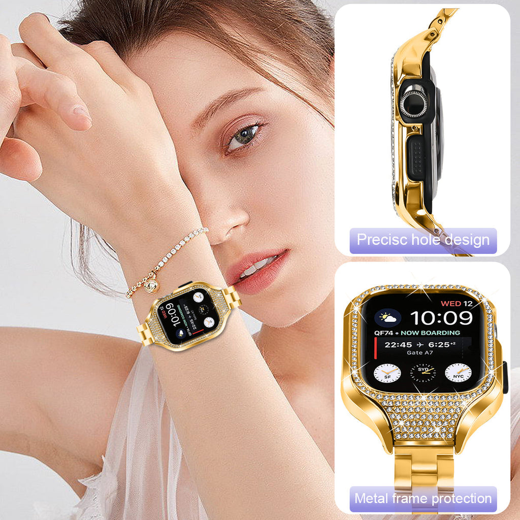 Apple Watch Rugged Stainless Steel Case and Band (LSZHYH-115)