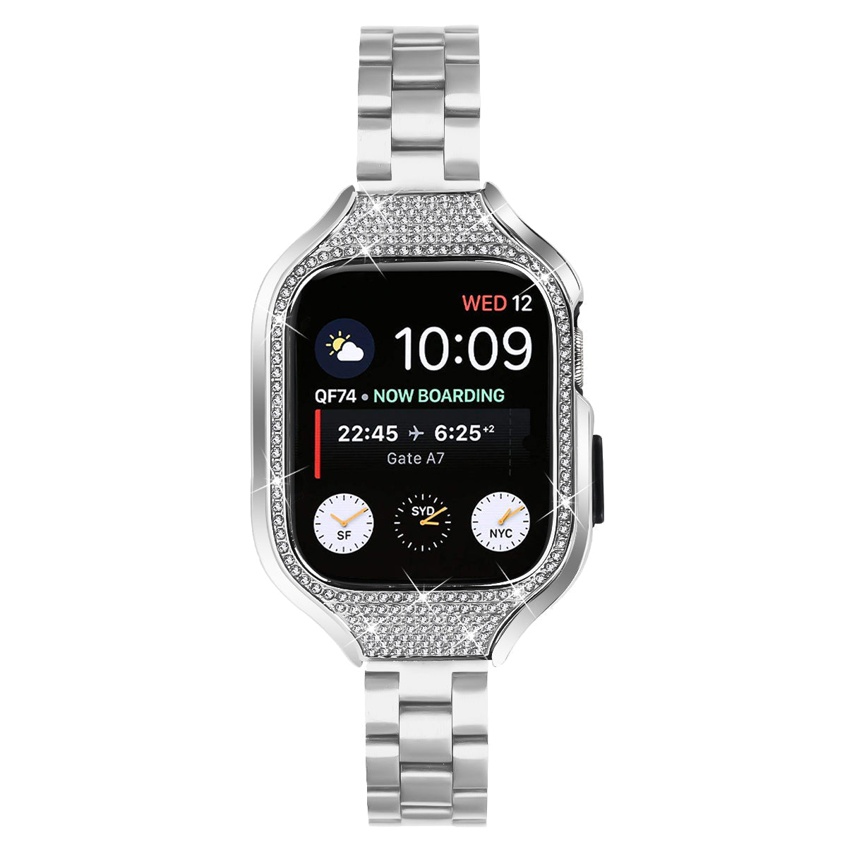 Apple Watch Rugged Stainless Steel Case and Band (LSZHYH-115)