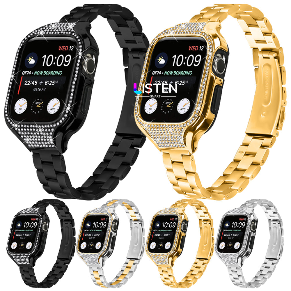Apple Watch Rugged Stainless Steel Case and Band (LSZHYH-115)