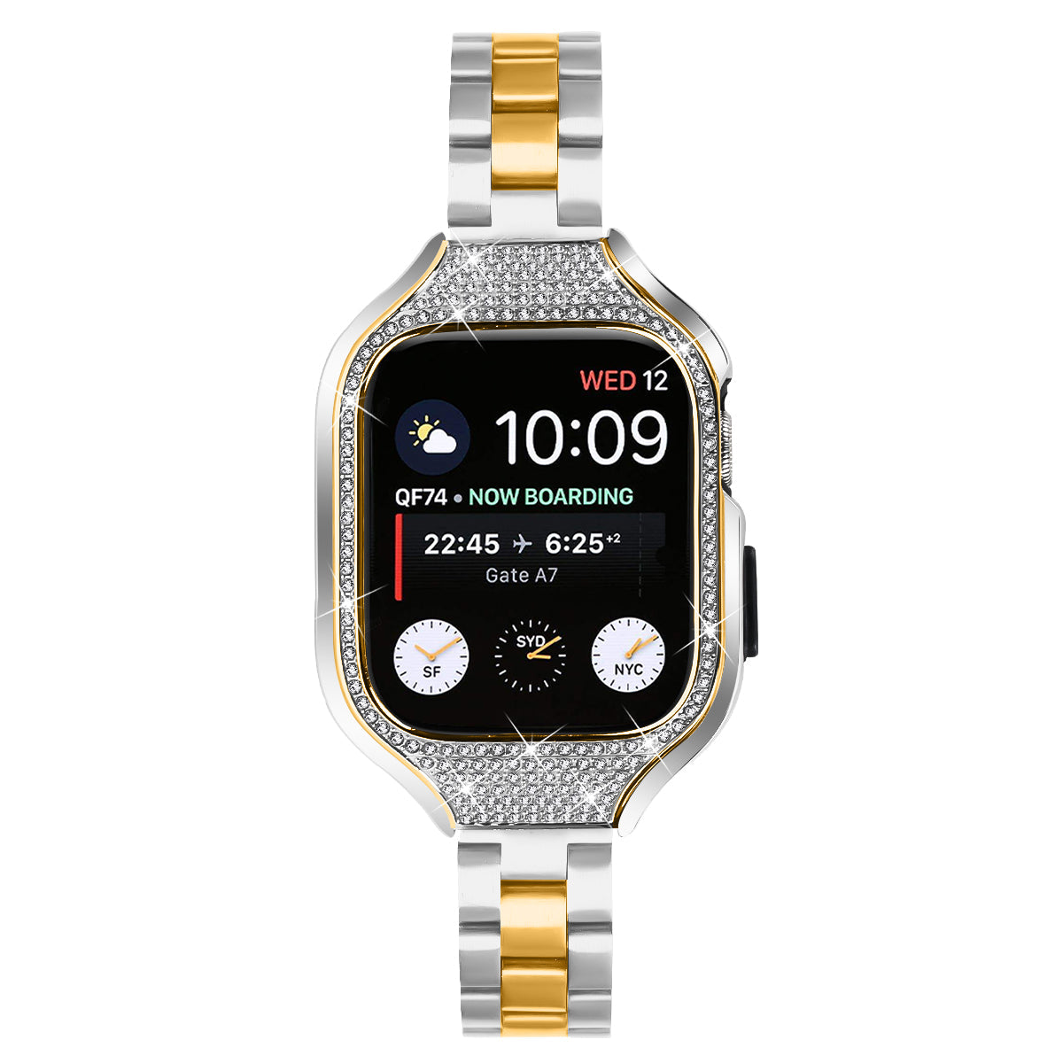 Apple Watch Rugged Stainless Steel Case and Band (LSZHYH-115)