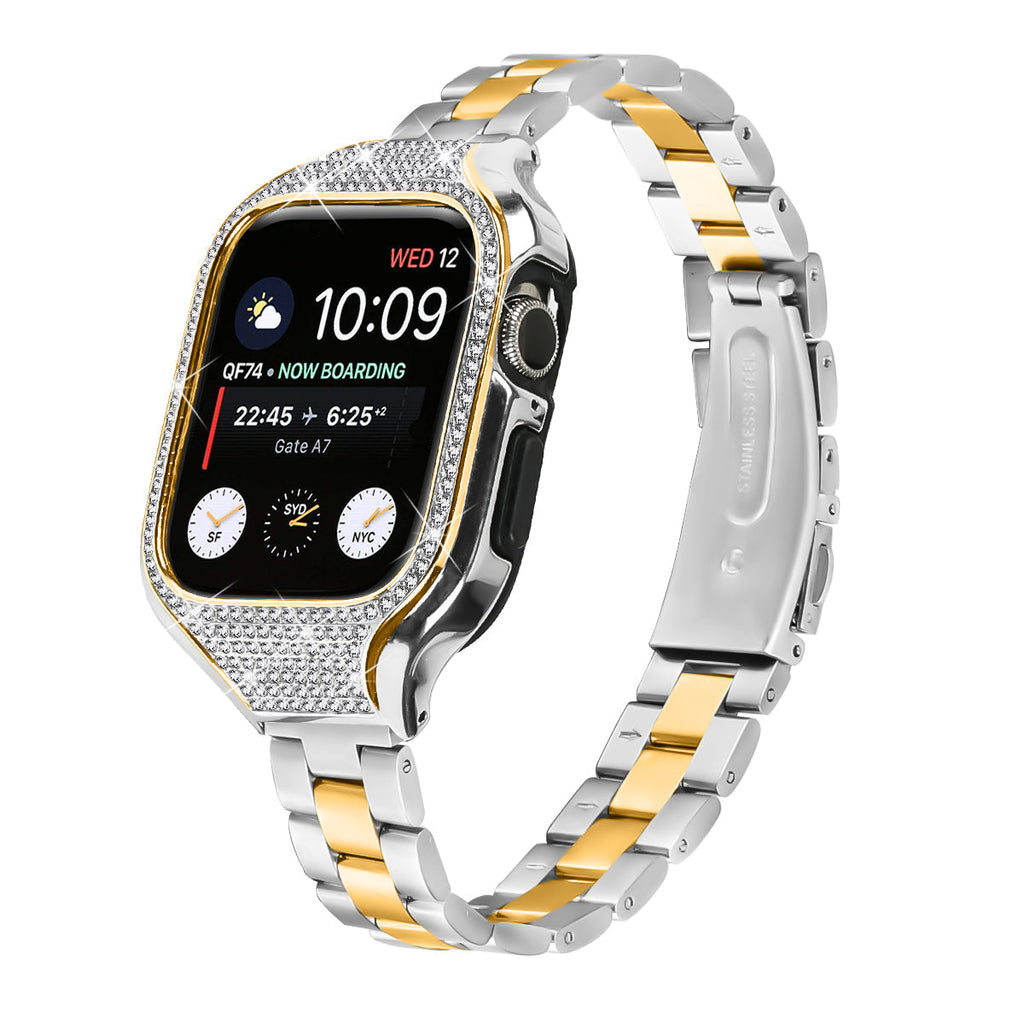 Apple Watch Rugged Stainless Steel Case and Band (LSZHYH-115)