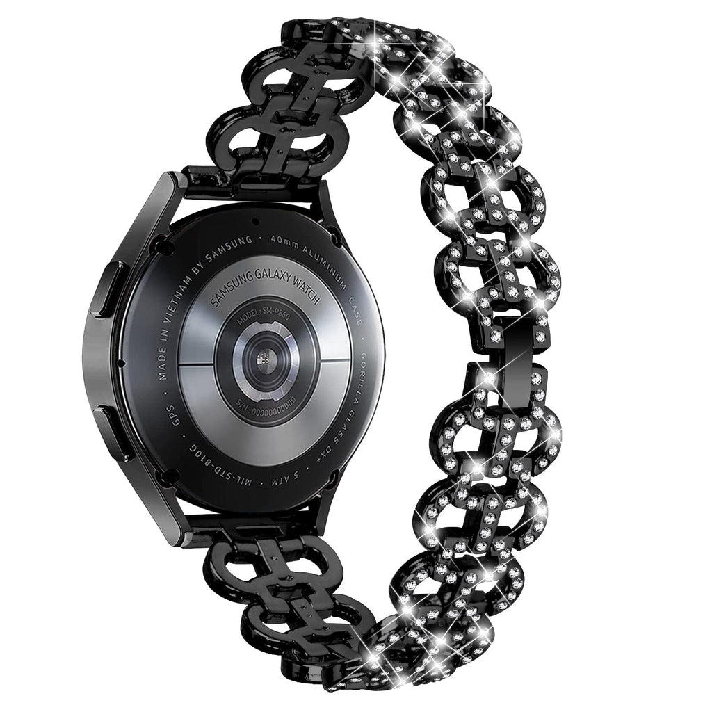 20 mm Quick Release Stainless steel With Diamond Watch Strap (LSZHYH-H001)