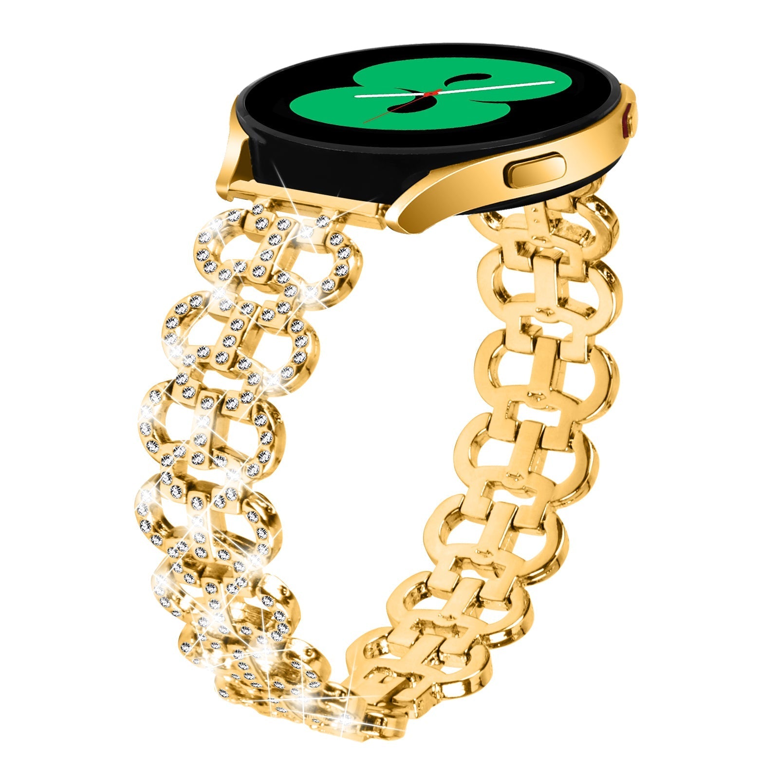 20 mm Quick Release Stainless steel With Diamond Watch Strap (LSZHYH-H001)