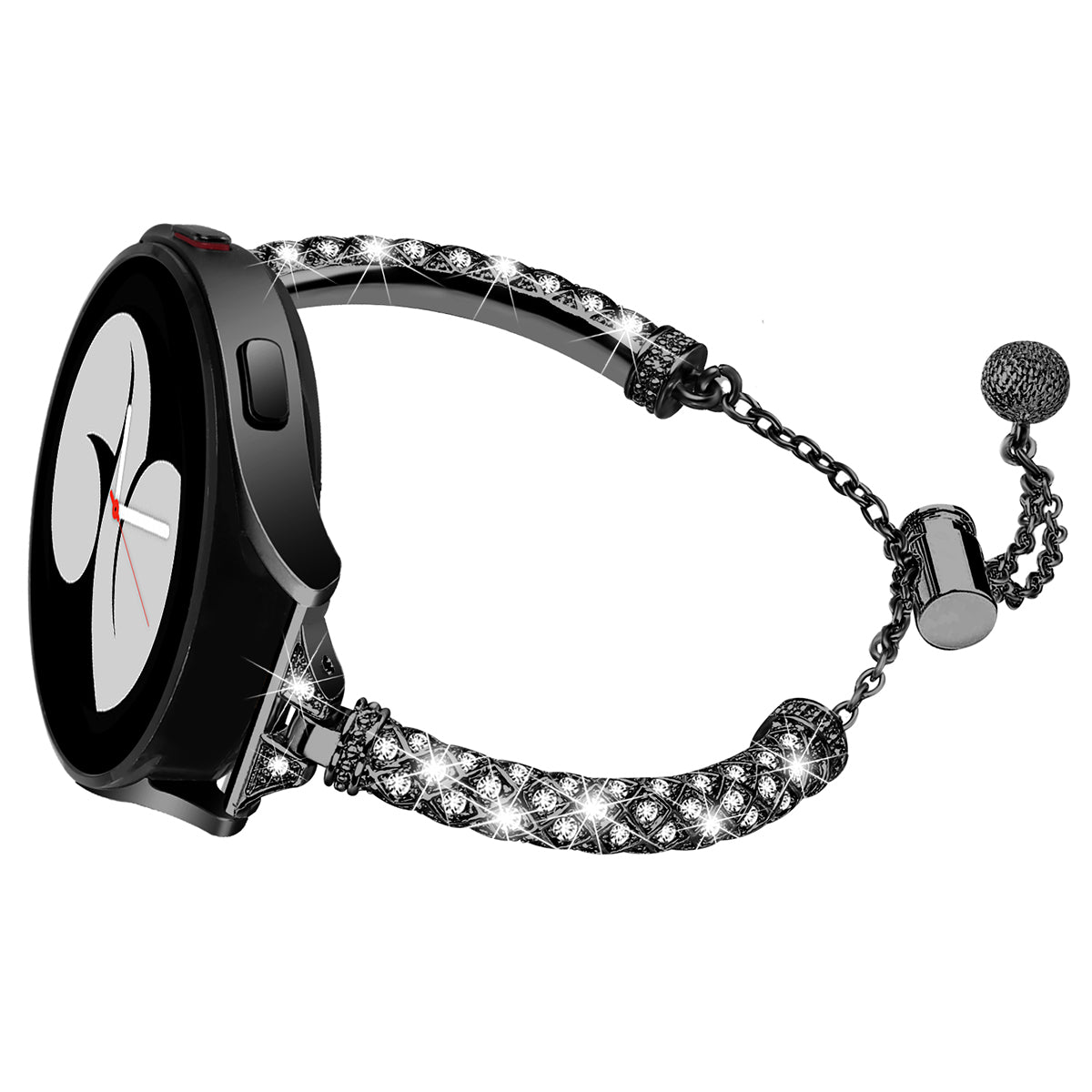 20 mm Quick Release Stainless steel With Diamond Watch Strap (LSZHYH-L005)