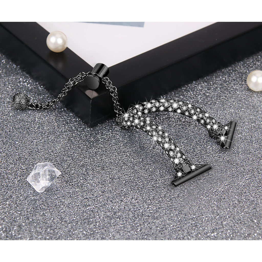 20 mm Quick Release Stainless steel With Diamond Watch Strap (LSZHYH-L005)