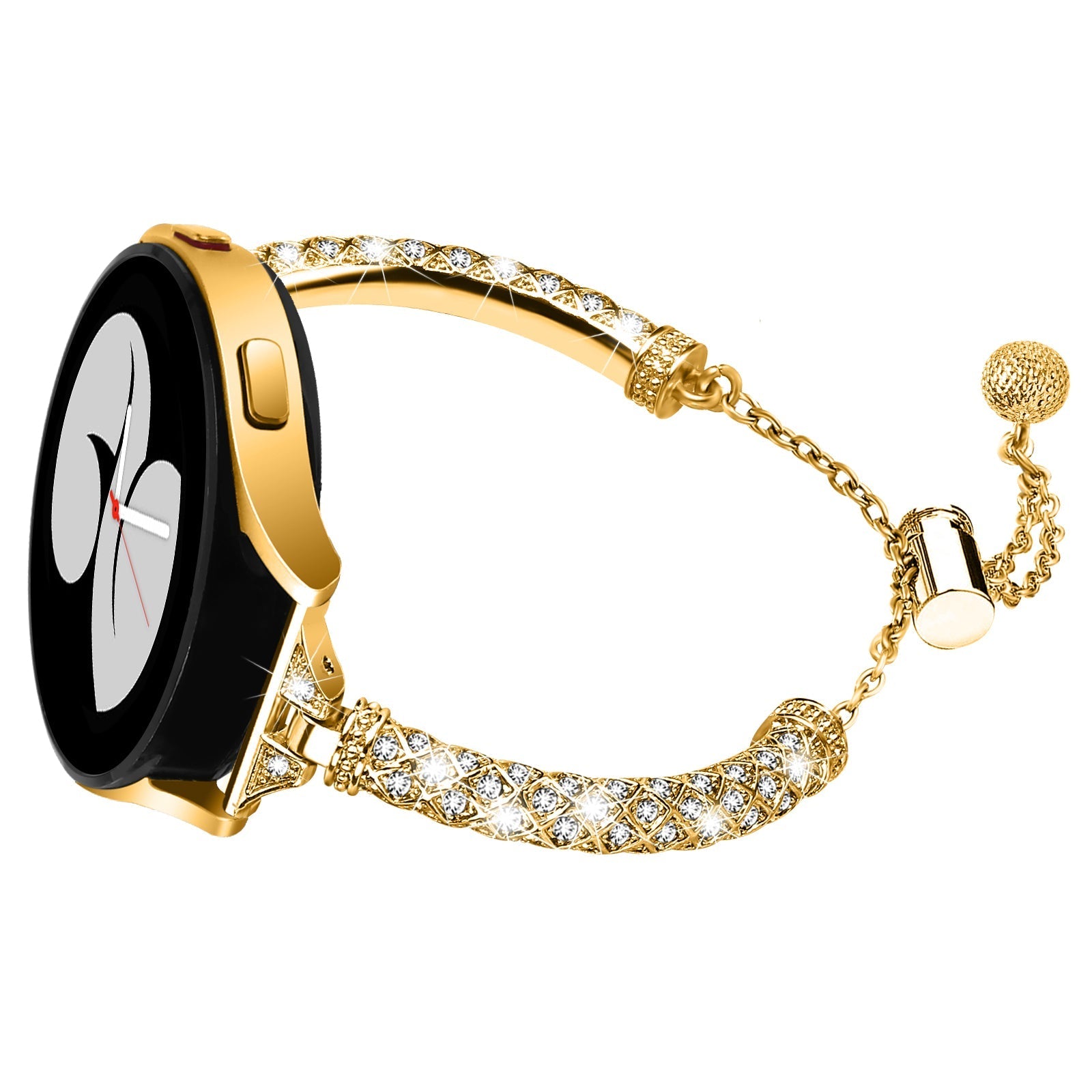 20 mm Quick Release Stainless steel With Diamond Watch Strap (LSZHYH-L005)