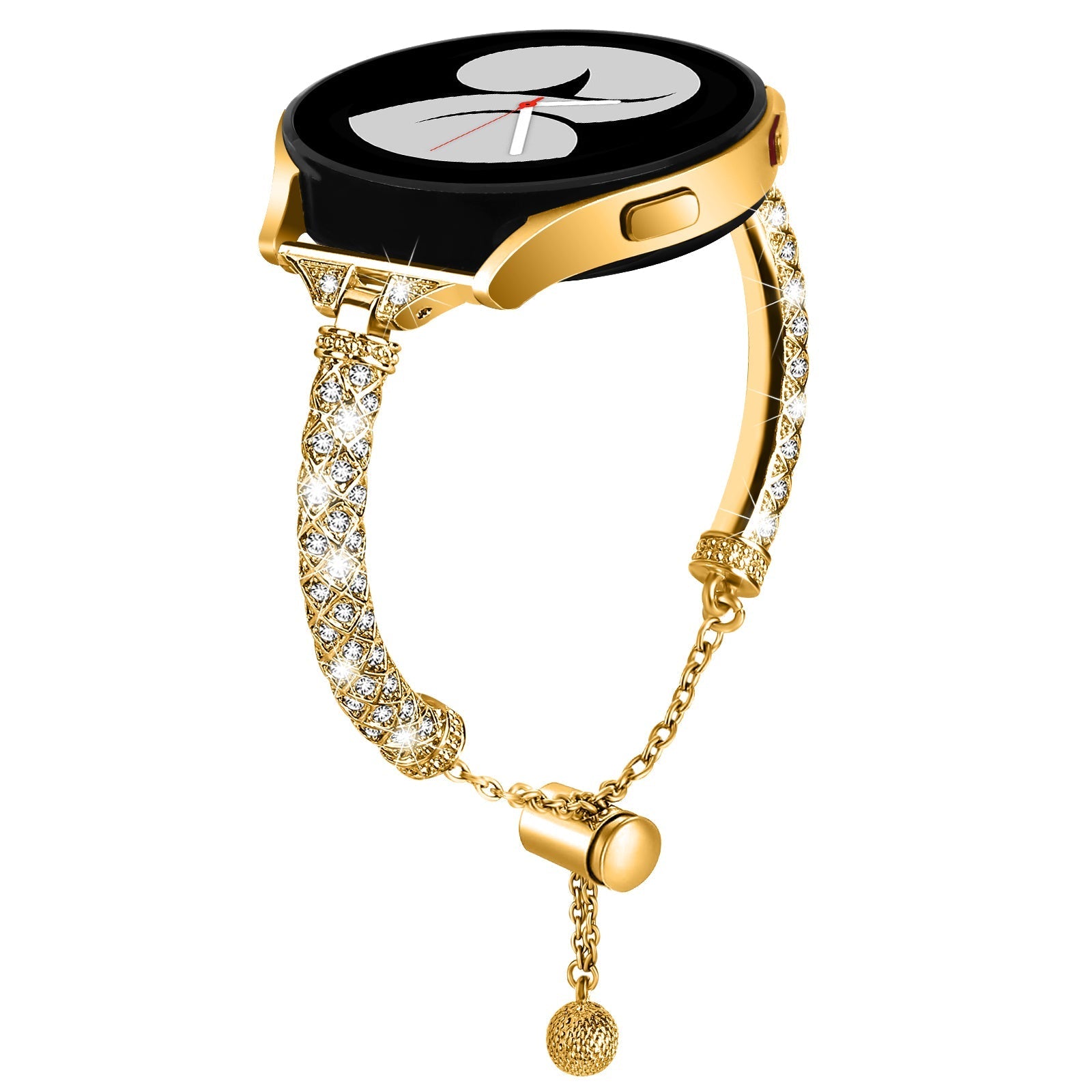 20 mm Quick Release Stainless steel With Diamond Watch Strap (LSZHYH-L005)