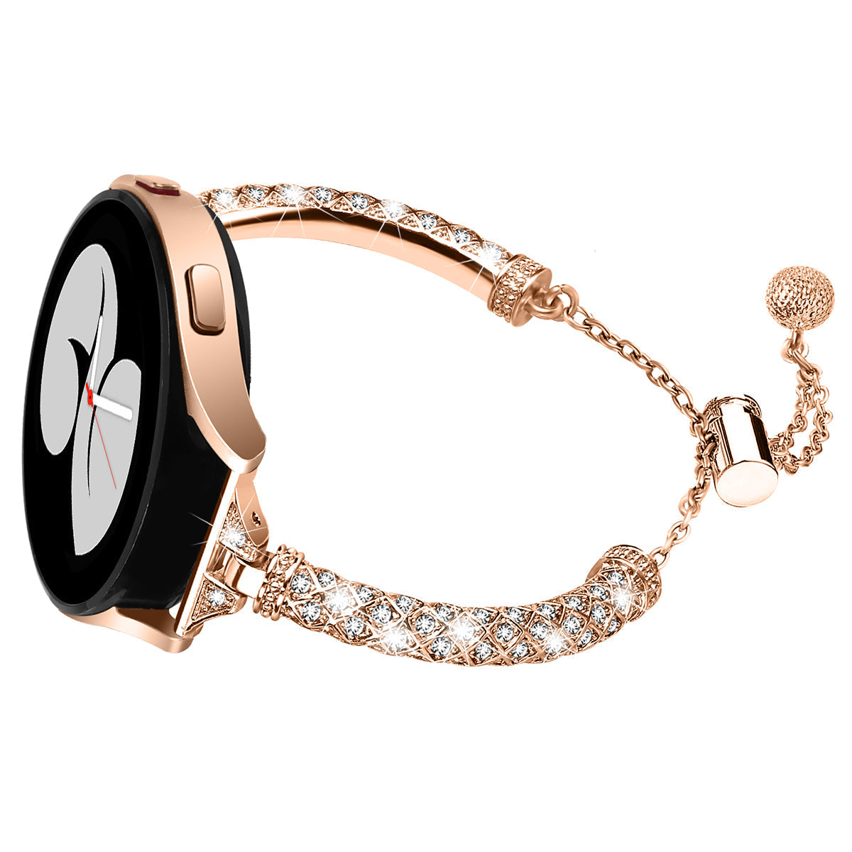 20 mm Quick Release Stainless steel With Diamond Watch Strap (LSZHYH-L005)