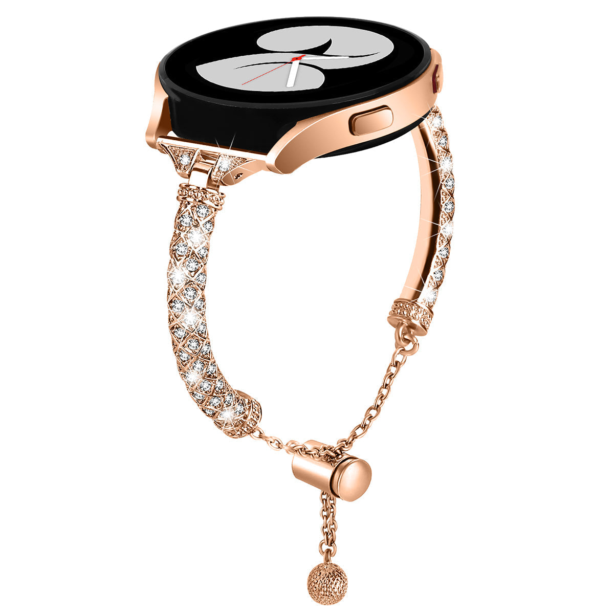 20 mm Quick Release Stainless steel With Diamond Watch Strap (LSZHYH-L005)
