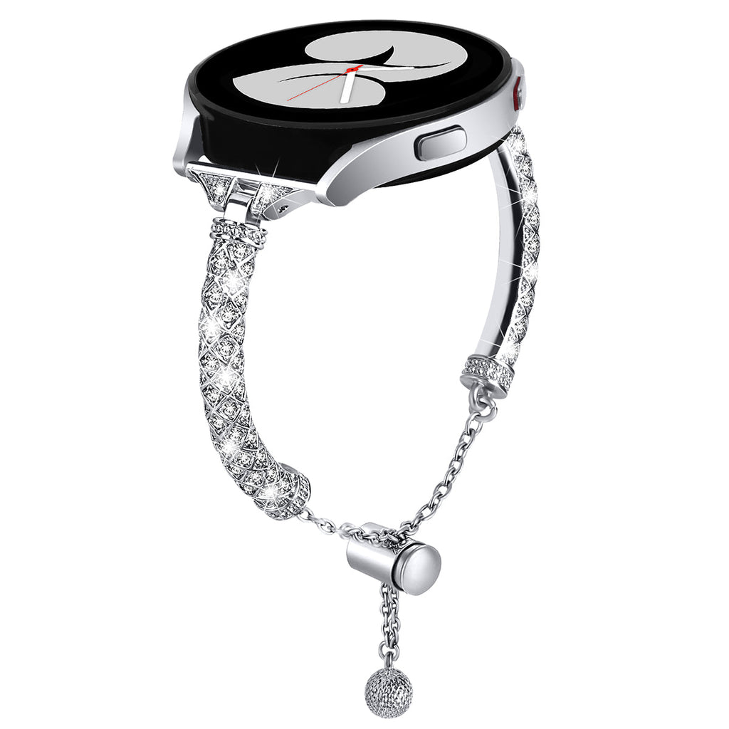 20 mm Quick Release Stainless steel With Diamond Watch Strap (LSZHYH-L005)