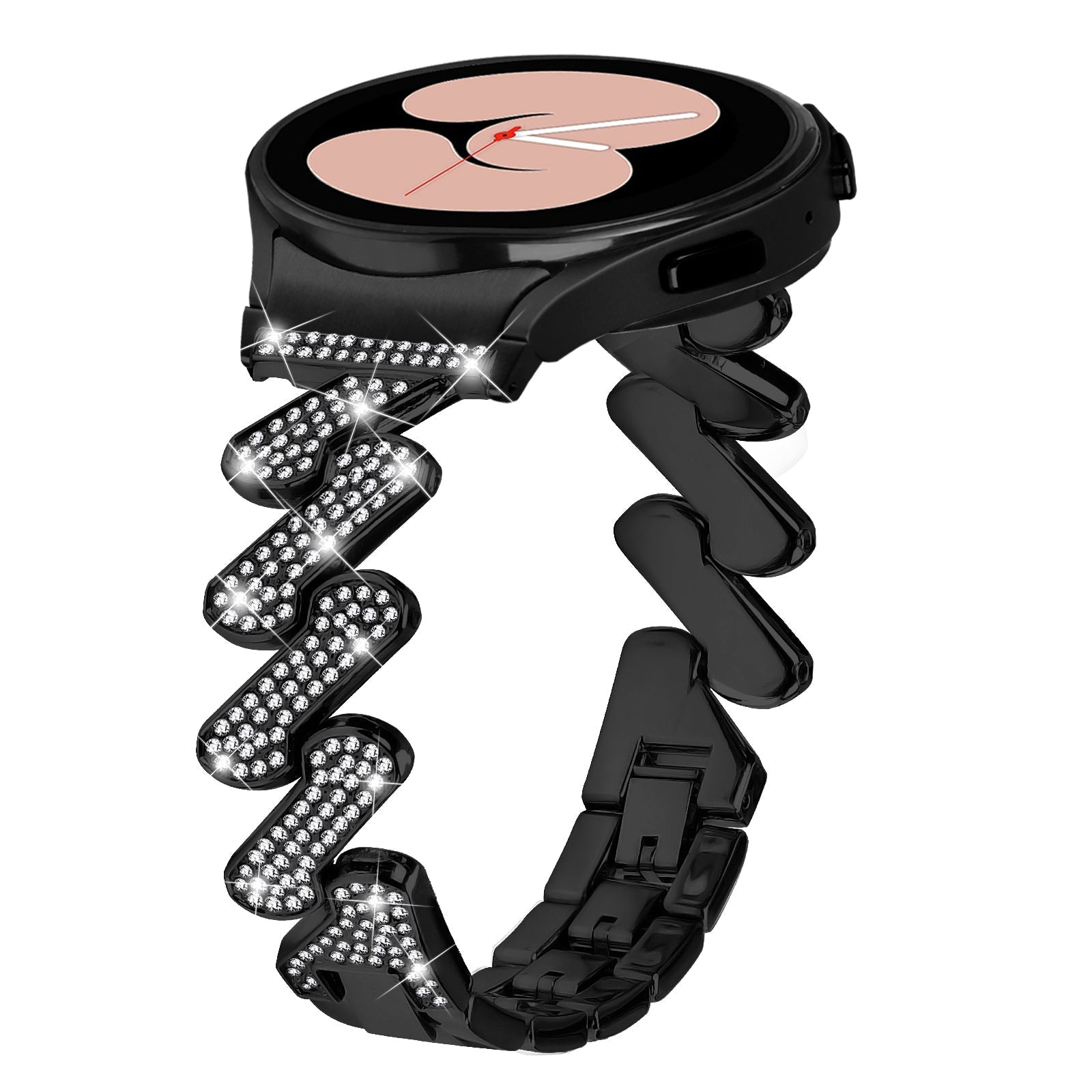 20 mm Quick Release Diamonds Style Watch Band For Samsung Galaxy Watch 4 Classic/5 Pro/6 Classic (LSZHYH-Q004)
