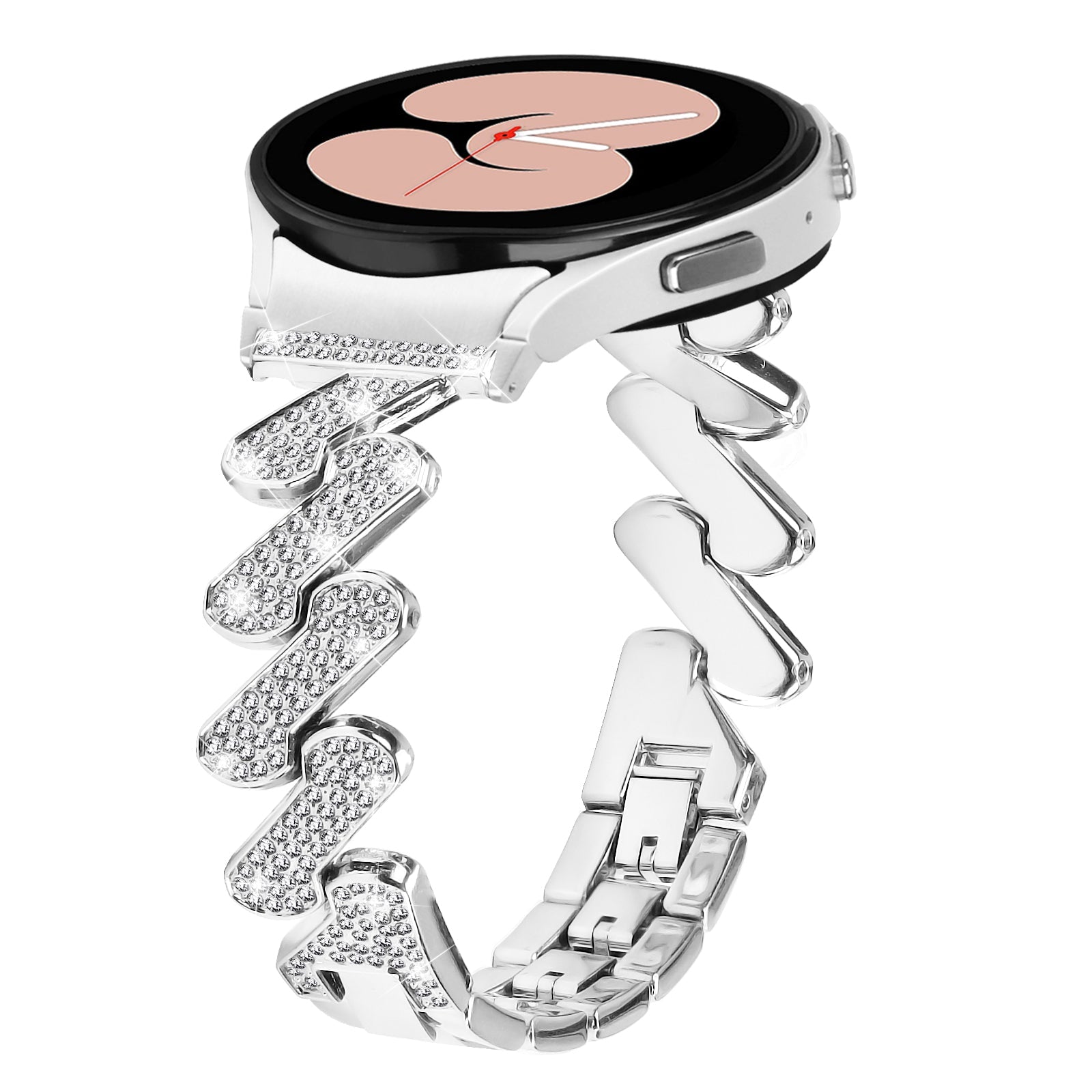 20 mm Quick Release Diamonds Style Watch Band For Samsung Galaxy Watch 4 Classic/5 Pro/6 Classic (LSZHYH-Q004)