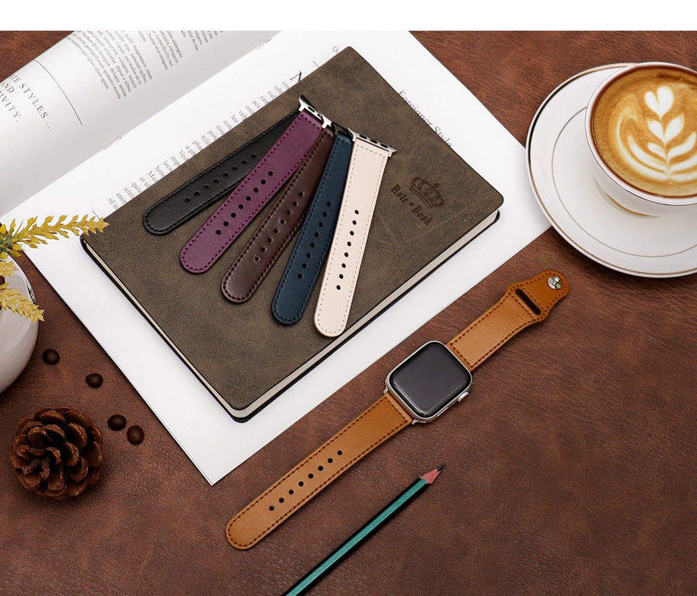 Apple Watch Business Leather Watch Band (LSZHYJ-001)