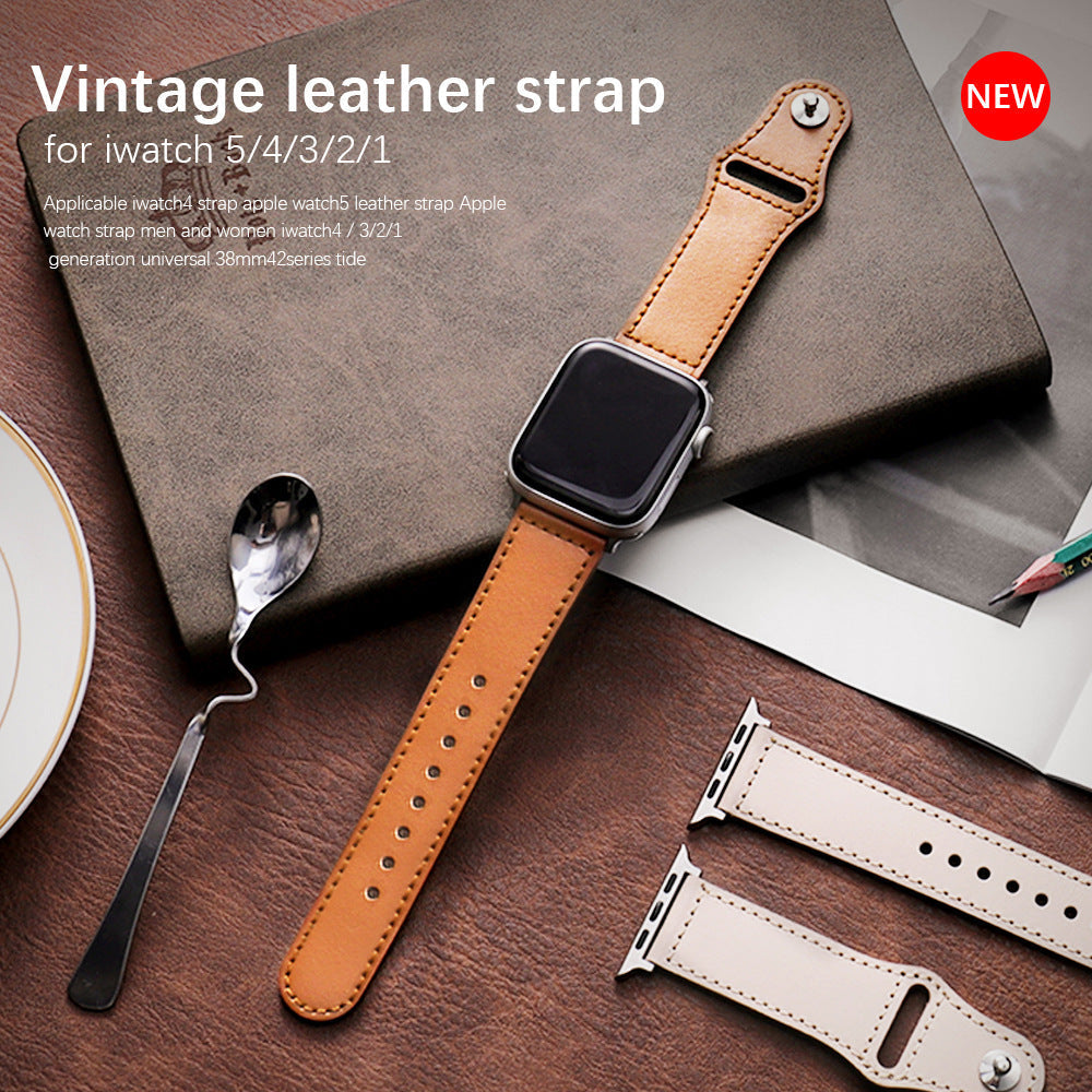 Apple Watch Business Leather Watch Band (LSZHYJ-001)