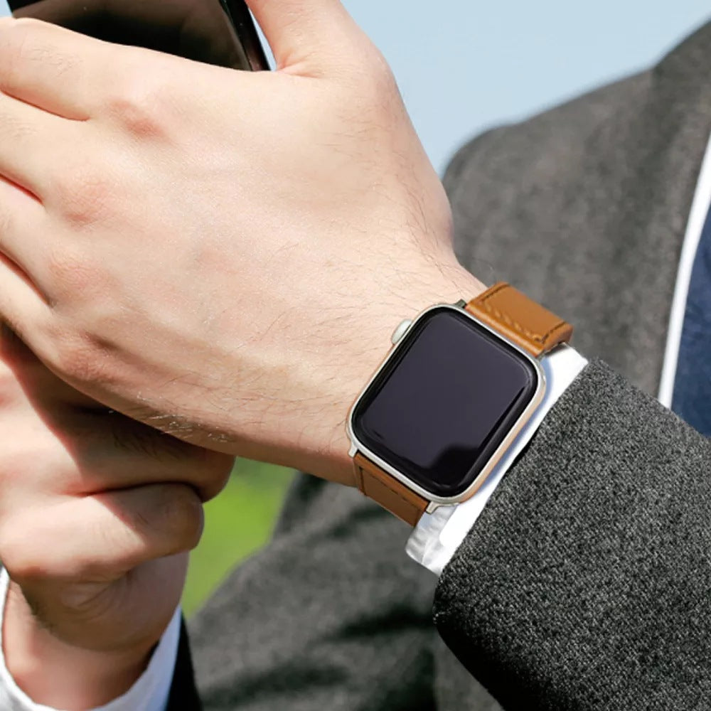 Apple Watch Business Leather Watch Band (LSZHYJ-001)