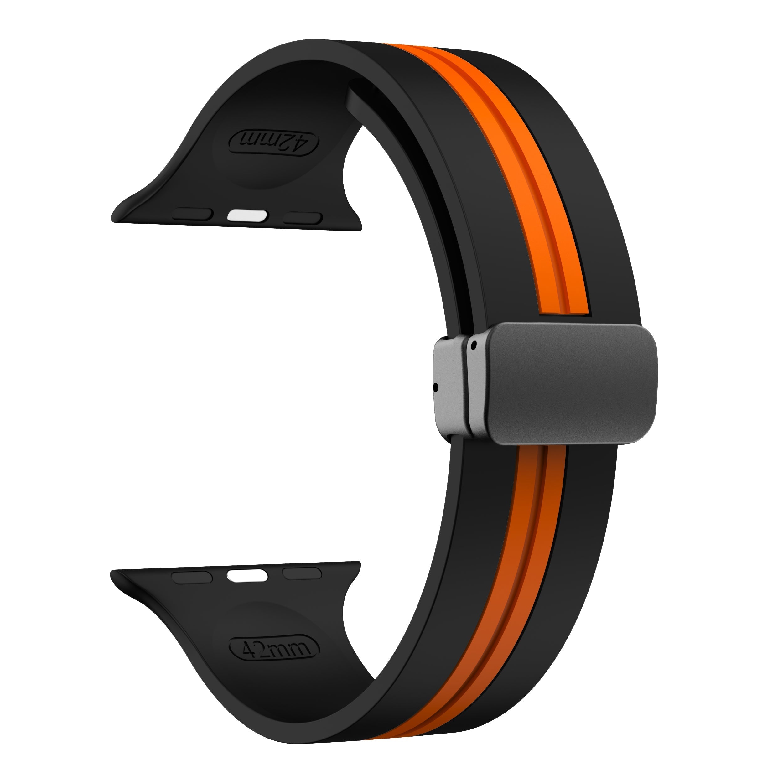 Apple Watch Double Color Magnetic Folding Buckle (LXMM-012)