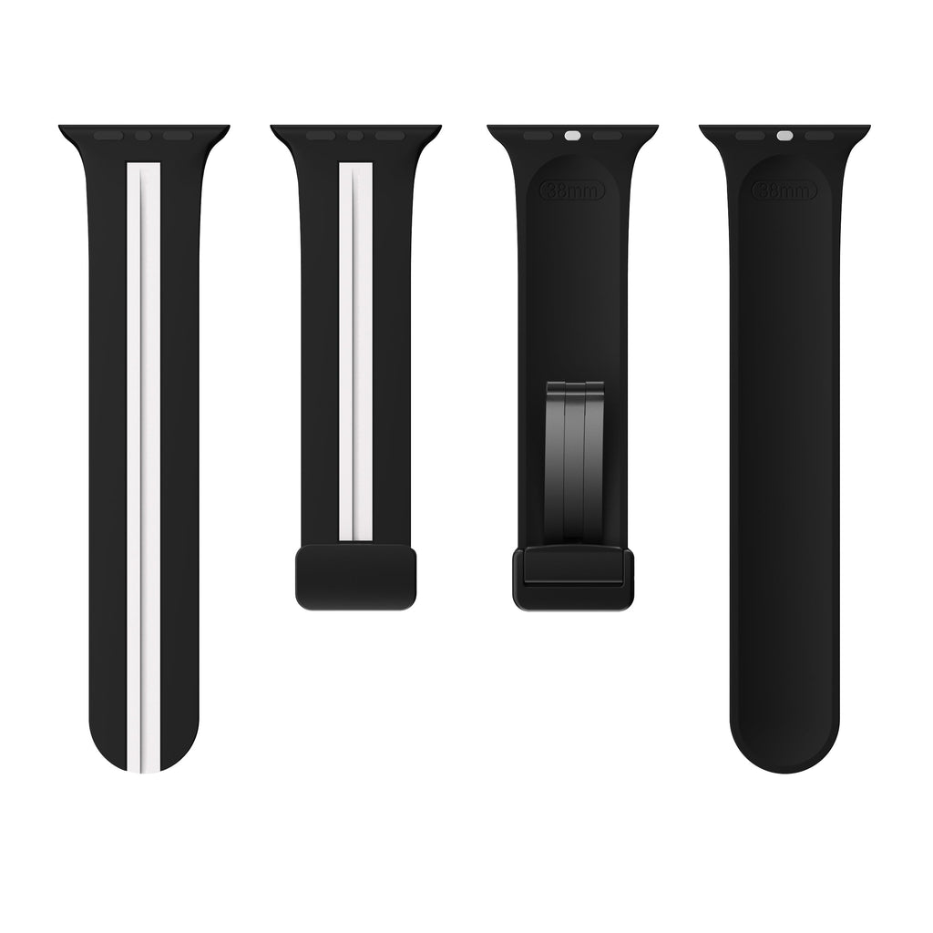 Apple Watch Double Color Magnetic Folding Buckle (LXMM-012)