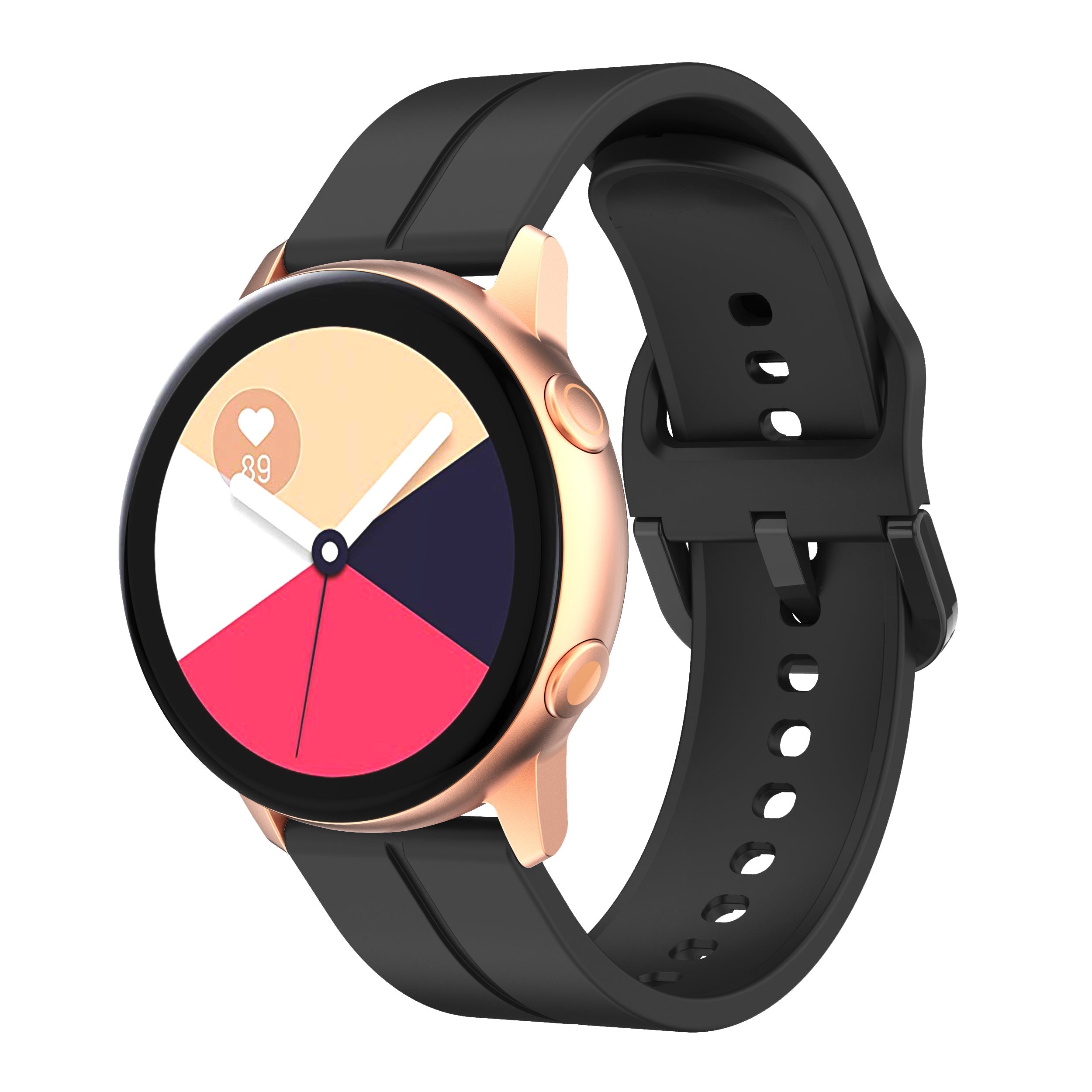 20 mm Quick Release Silicone Watch Strap (LXMM-014)