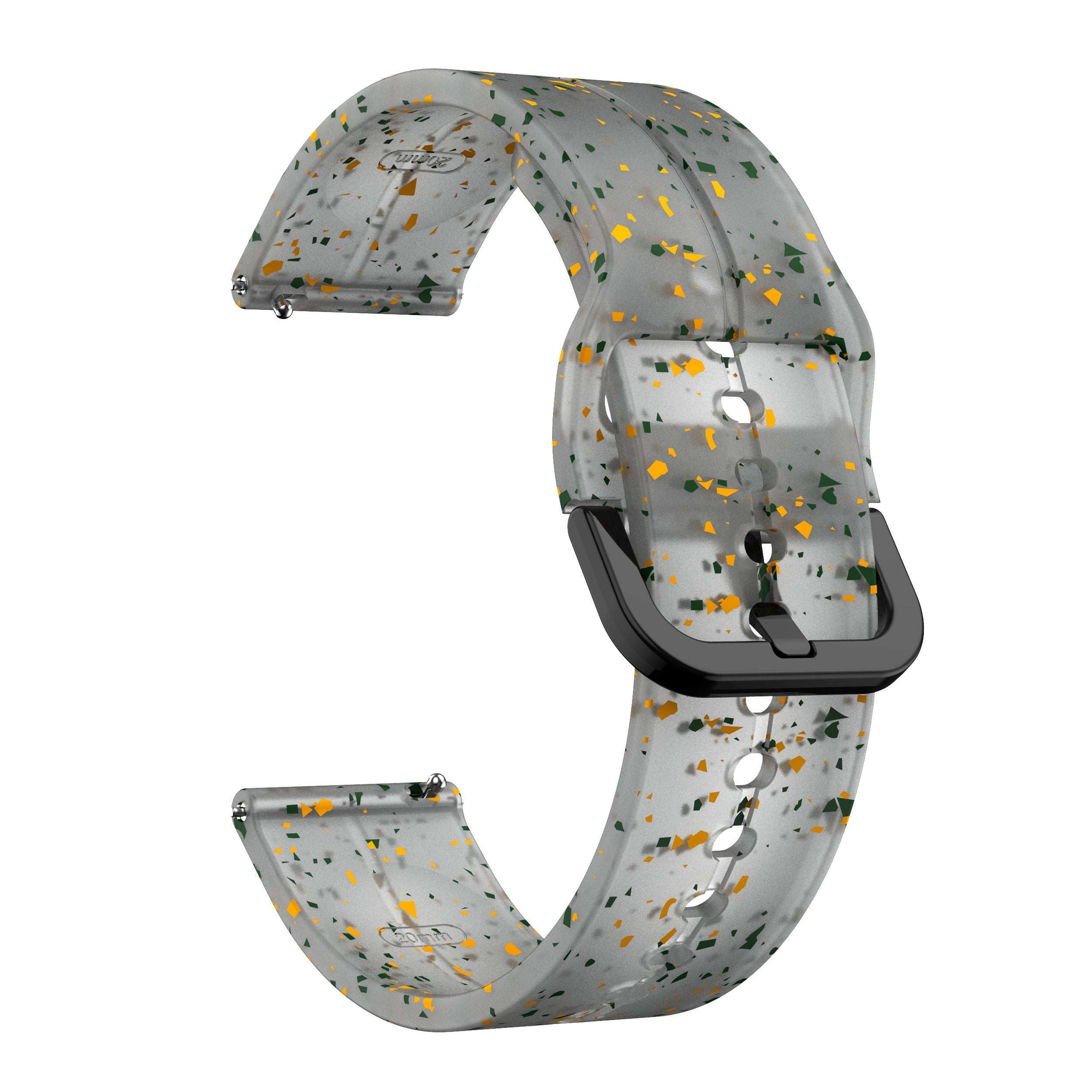20 mm Quick Release Silicone Watch Strap (LXMM-014)